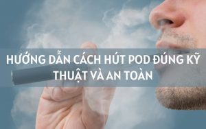 cách hút pod