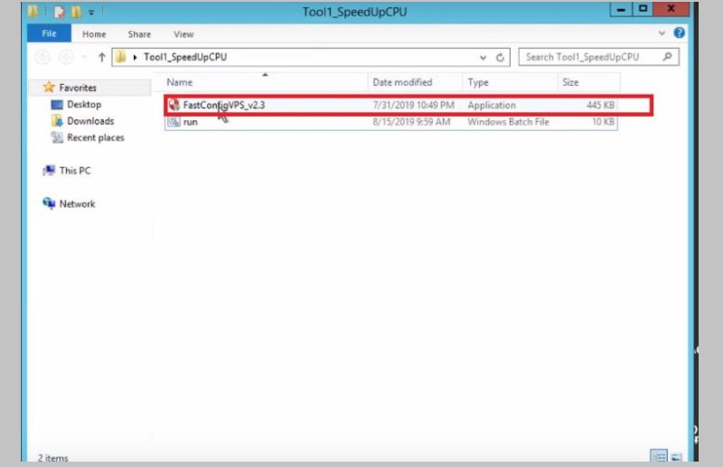 hoàn tất quá trình tối ưu vps