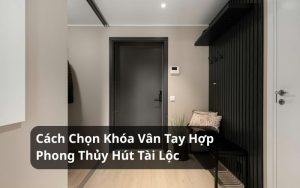 chọn khóa vân tay hợp phong thủy