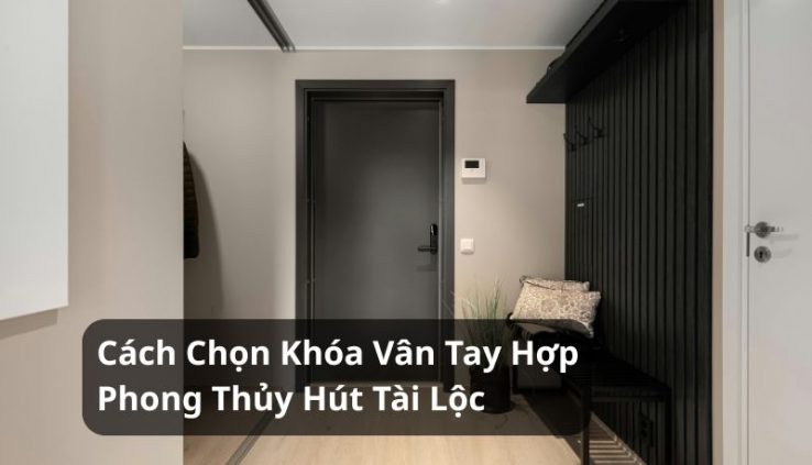 chọn khóa vân tay hợp phong thủy